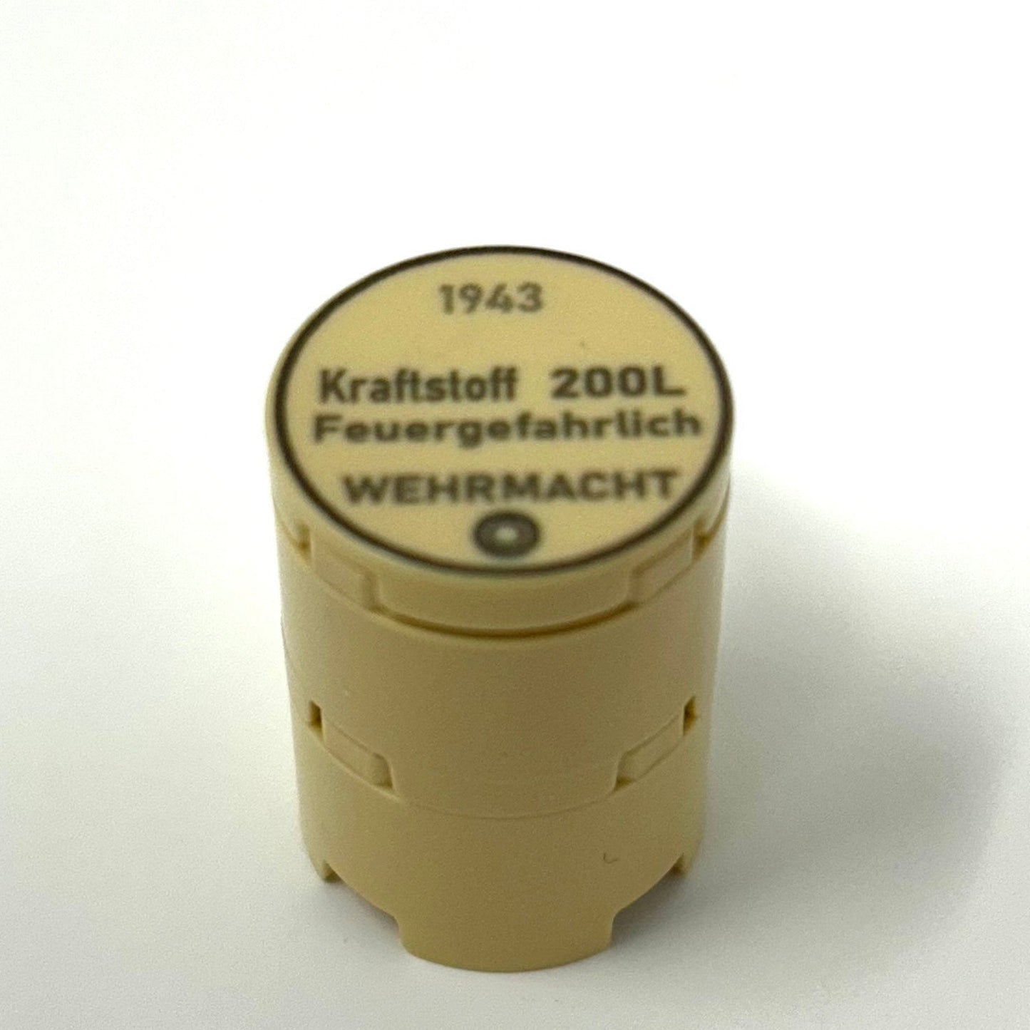 WW2 German Army Fuel Drum 1943 Marked Flammable