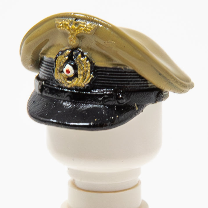 WWII German Kriegsmarine Cap - Name | Accessories Bricks | #20 - 01