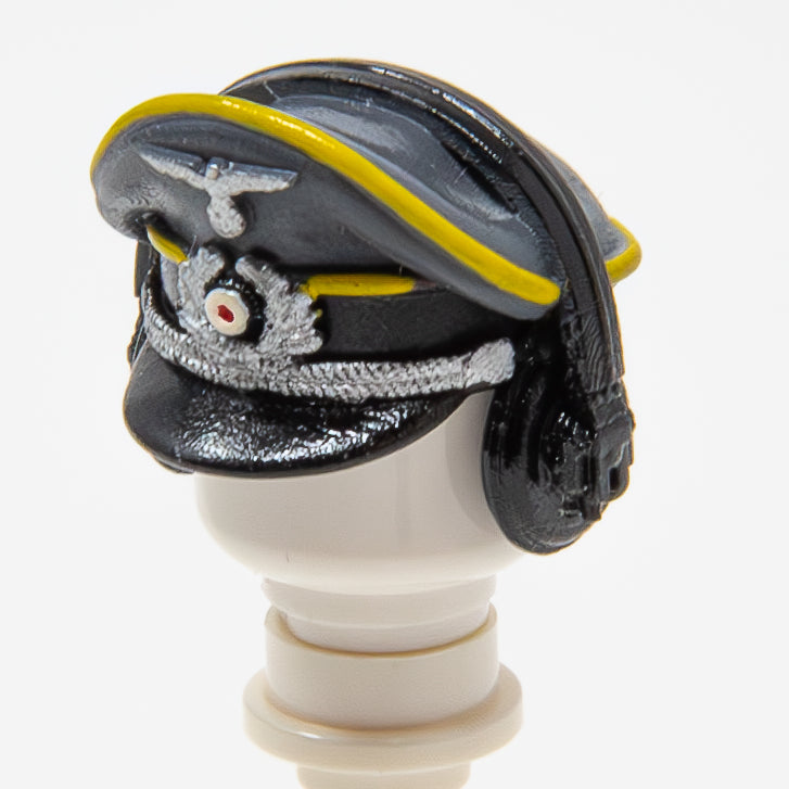 WWII German Officer Cap Yellow (DBG) - Heer | Accessories Bricks | #06 - 14