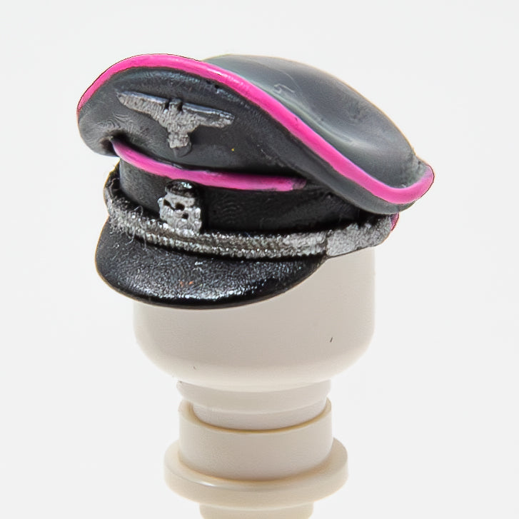 WWII German Officer Cap Pink (DBG) - SS | Accessories Bricks | #06 - 23