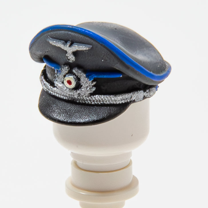 WWII German Officer Cap Blue (DBG) - Heer | Accessories Bricks | #06 - 30
