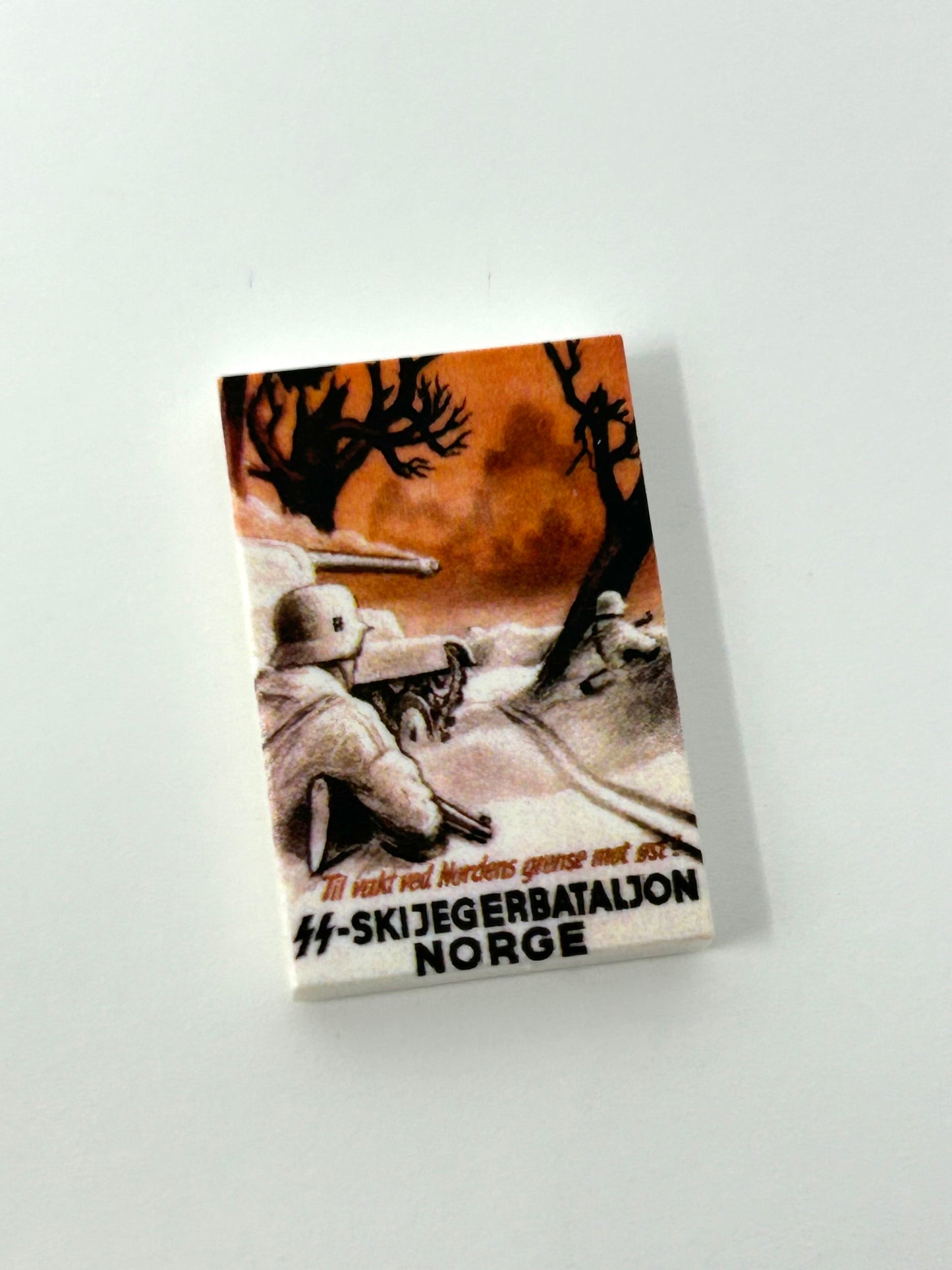 Norwegian WW2 Poster - Ski Battalion | #174