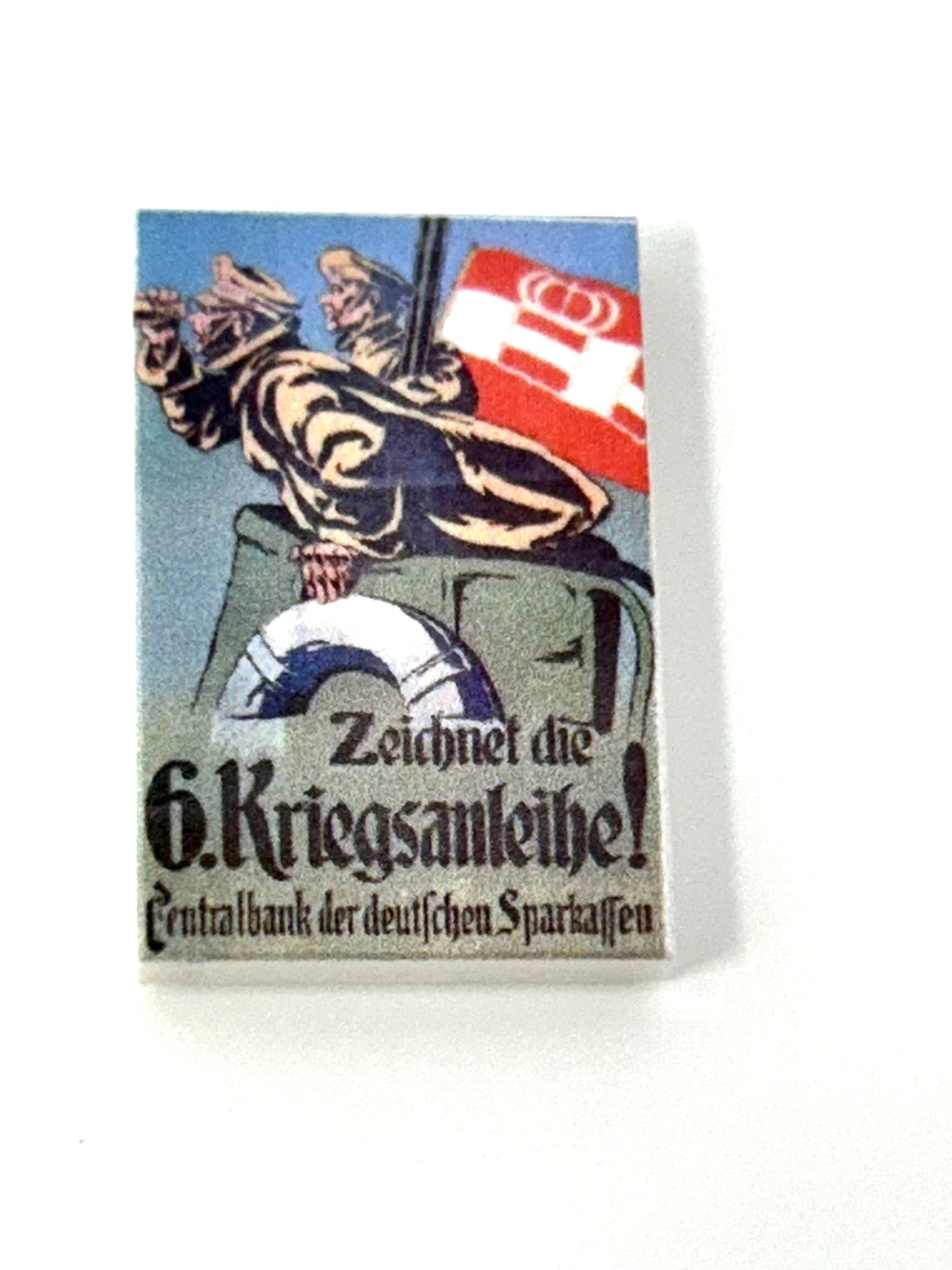 Austro-Hungarian ww1 poster Zeichnet die 6. Kriegsanleihe! 124