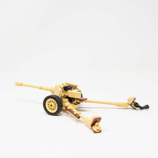 7.5 cm Pak 40 (Tan) | 1:45 Scale.