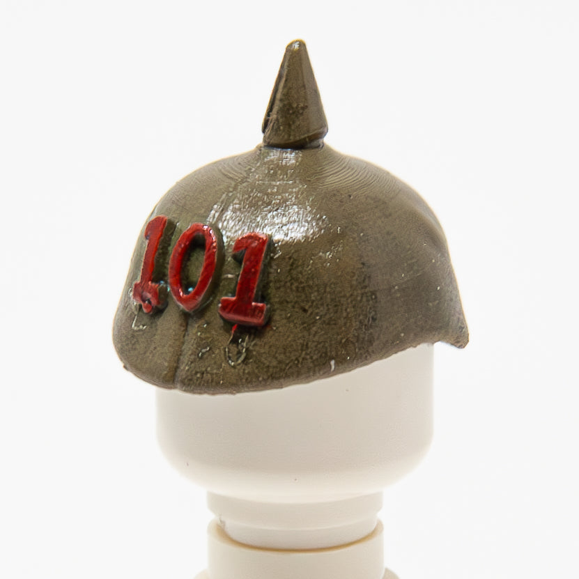 WWI German M16 Stahlhelm - Name | Accessories Bricks | #17 - 01