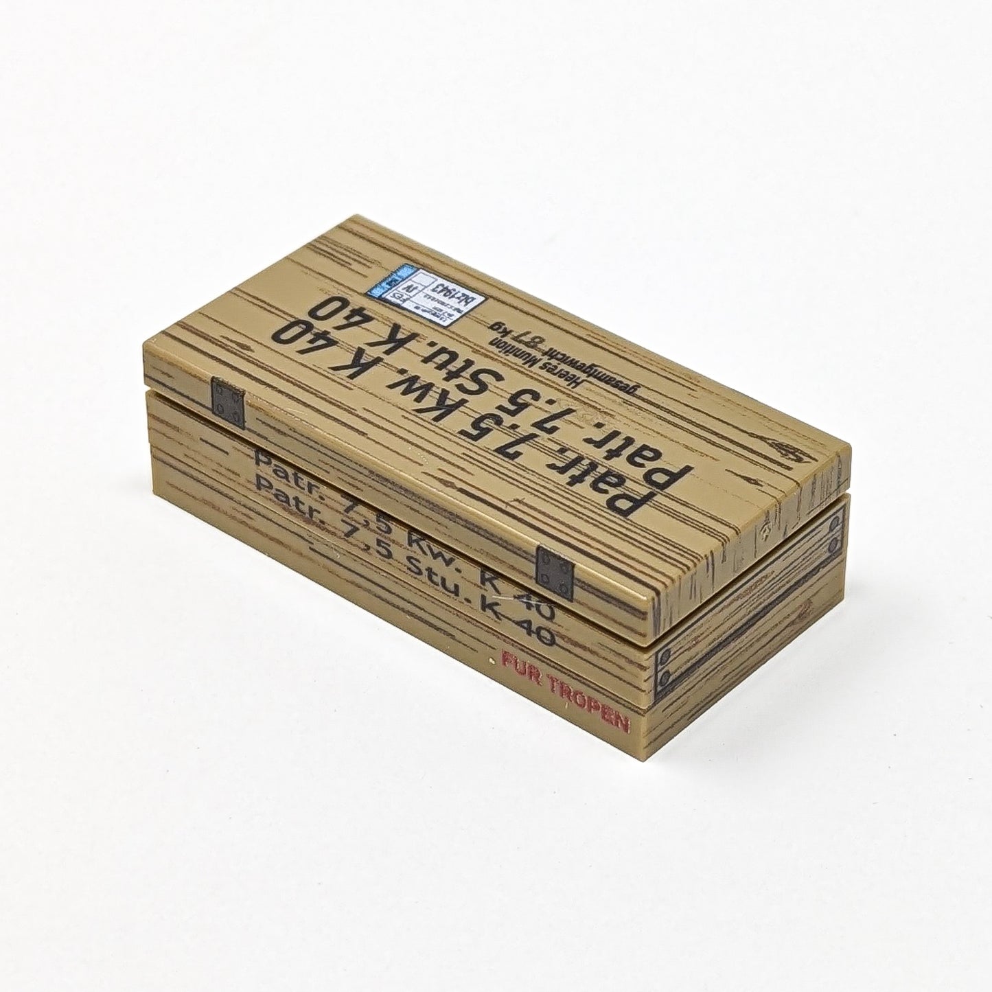 WW2 7.5cm KwK 40/StuK 40 Ammunition Crate - Tropical