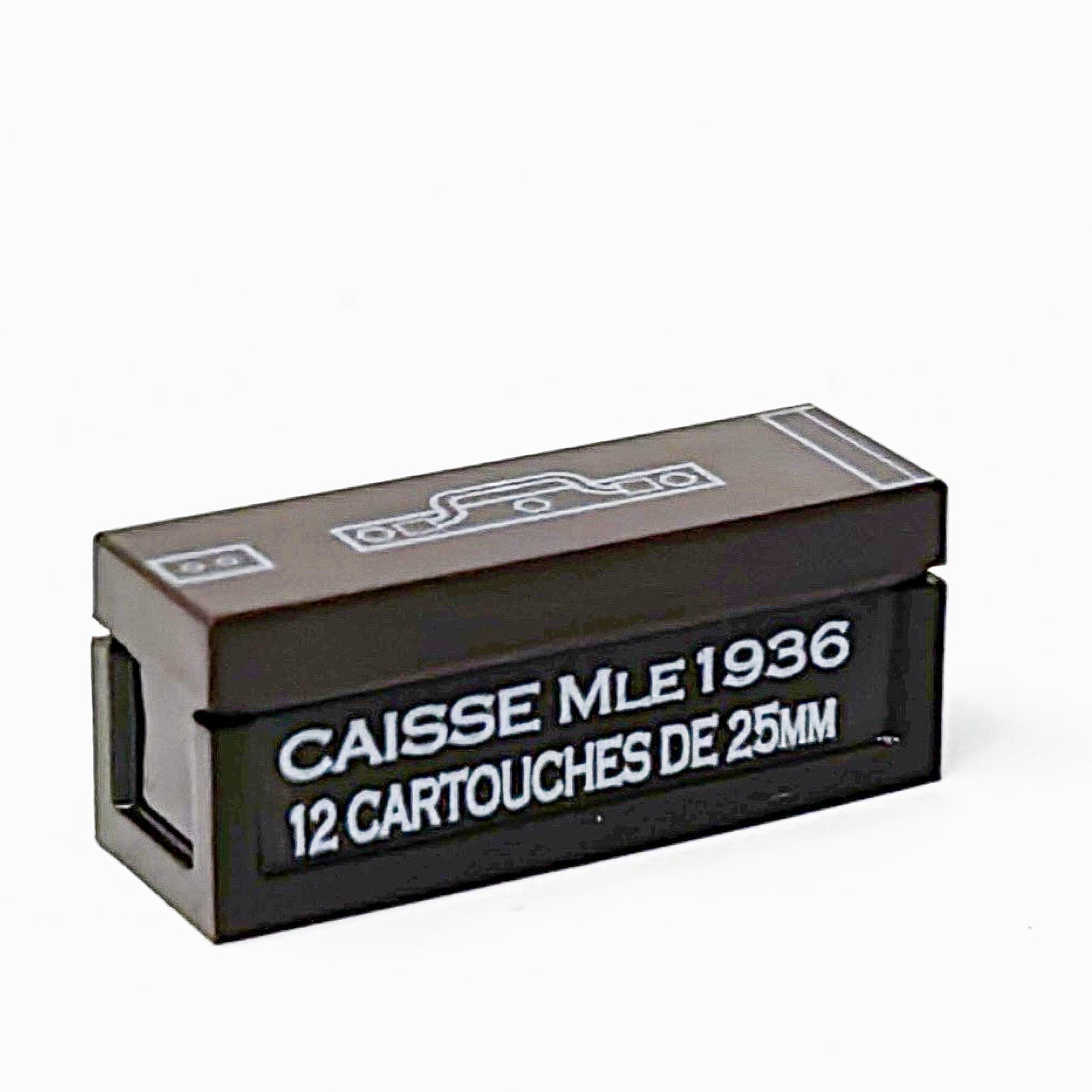 WW2 French Crate - 12x 25mm Cartridges