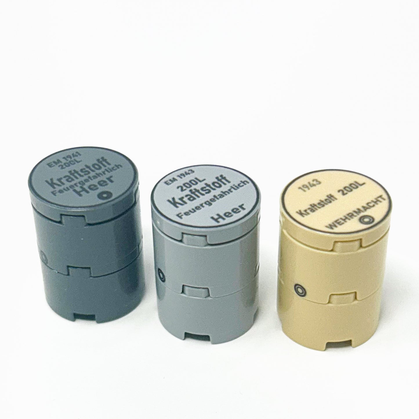 WW2 German Fuel Drums.