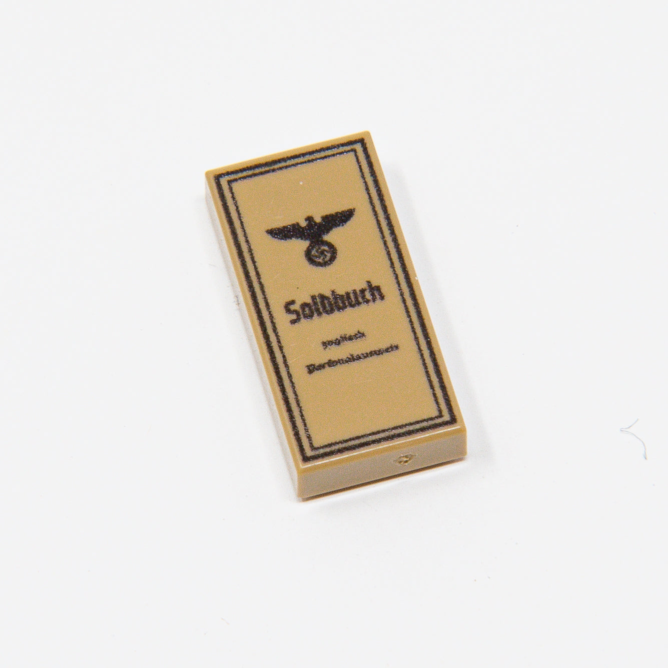 WW2 German Wehrmacht Soldbuch 1x2