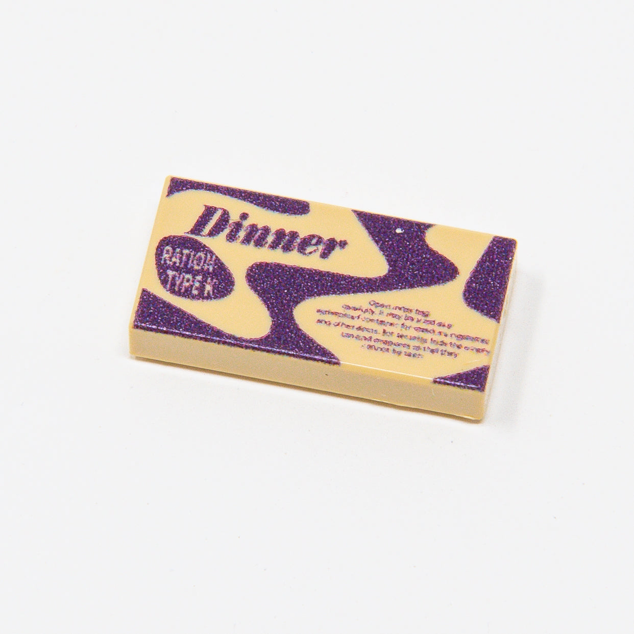 WW2 US Dinner K Ration Late War 1x2