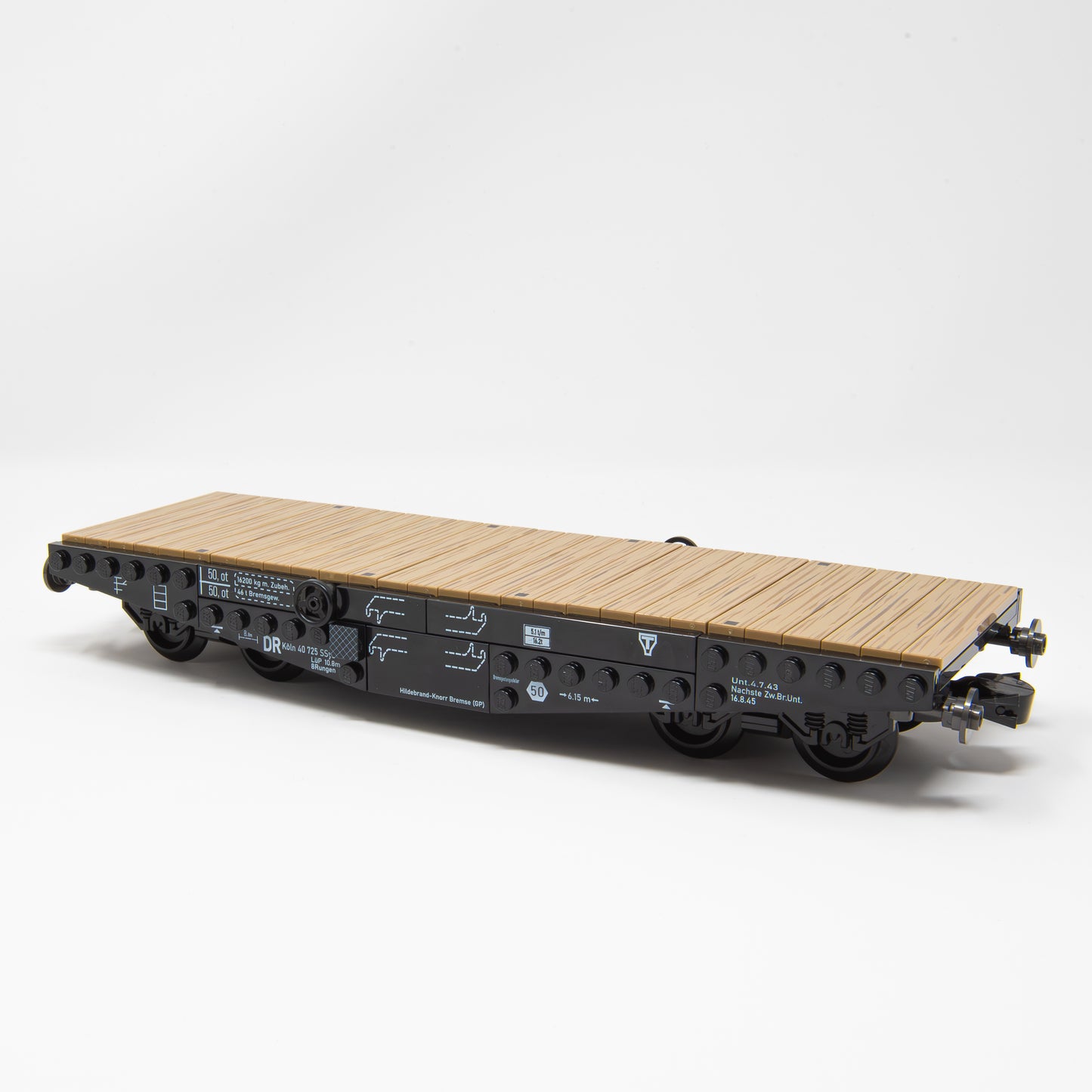 50 Ton Type SSys Köln Flatcar - MAN | 1:45 Scale.
