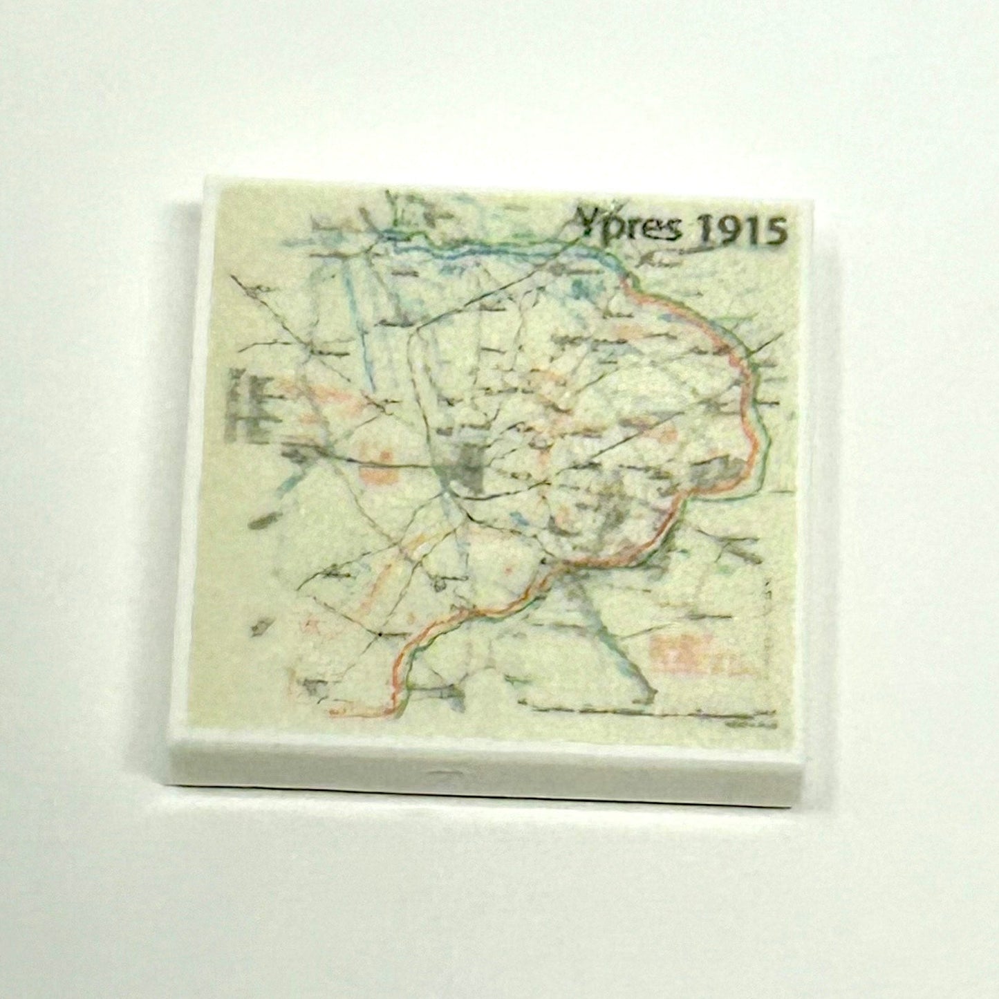 WW1 Map Ypres