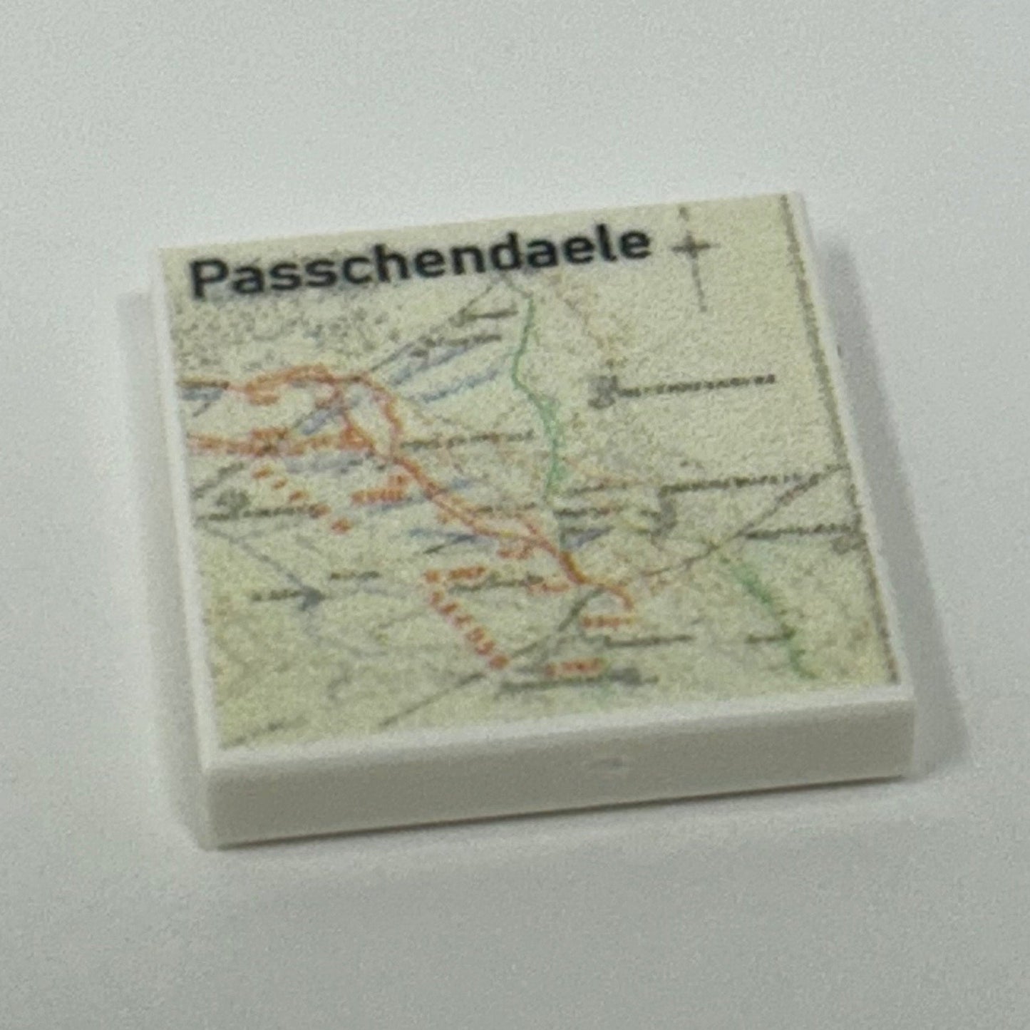 WW1 Map Passchendaele