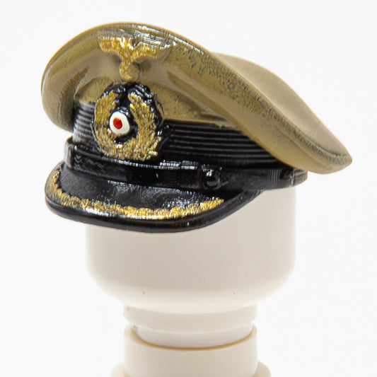 WWII German Kriegsmarine Visor Cap - Captain | Accessories Bricks | #20 - 06
