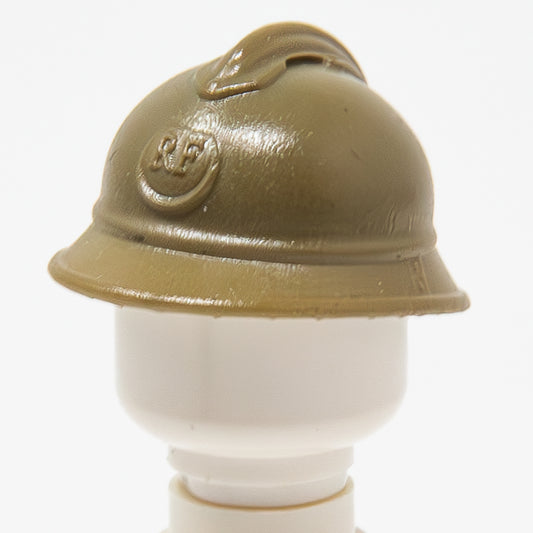 WWI French Colonial Adrian (Dark Tan) | Accessories Bricks | #21 - 02