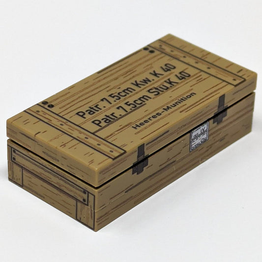 2x4x1 - 7.5cm KwK 40/StuK 40 Ammunition Crate