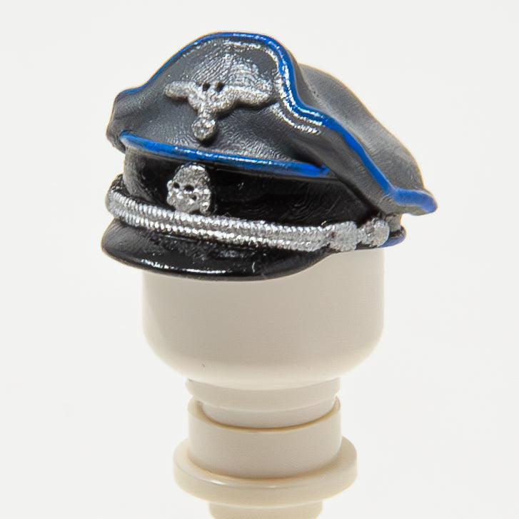 WWII German Crusher Officer Blue (DBG) - SS | Accessories Bricks | #04 - 22