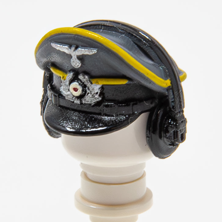 WWII German Officer Cap NCO Yellow (DBG) - Heer | Accessories Bricks | #06 - 13