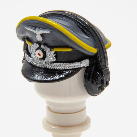 WWII German Officer Cap Yellow (DBG) - Heer | Accessories Bricks | #06 - 14