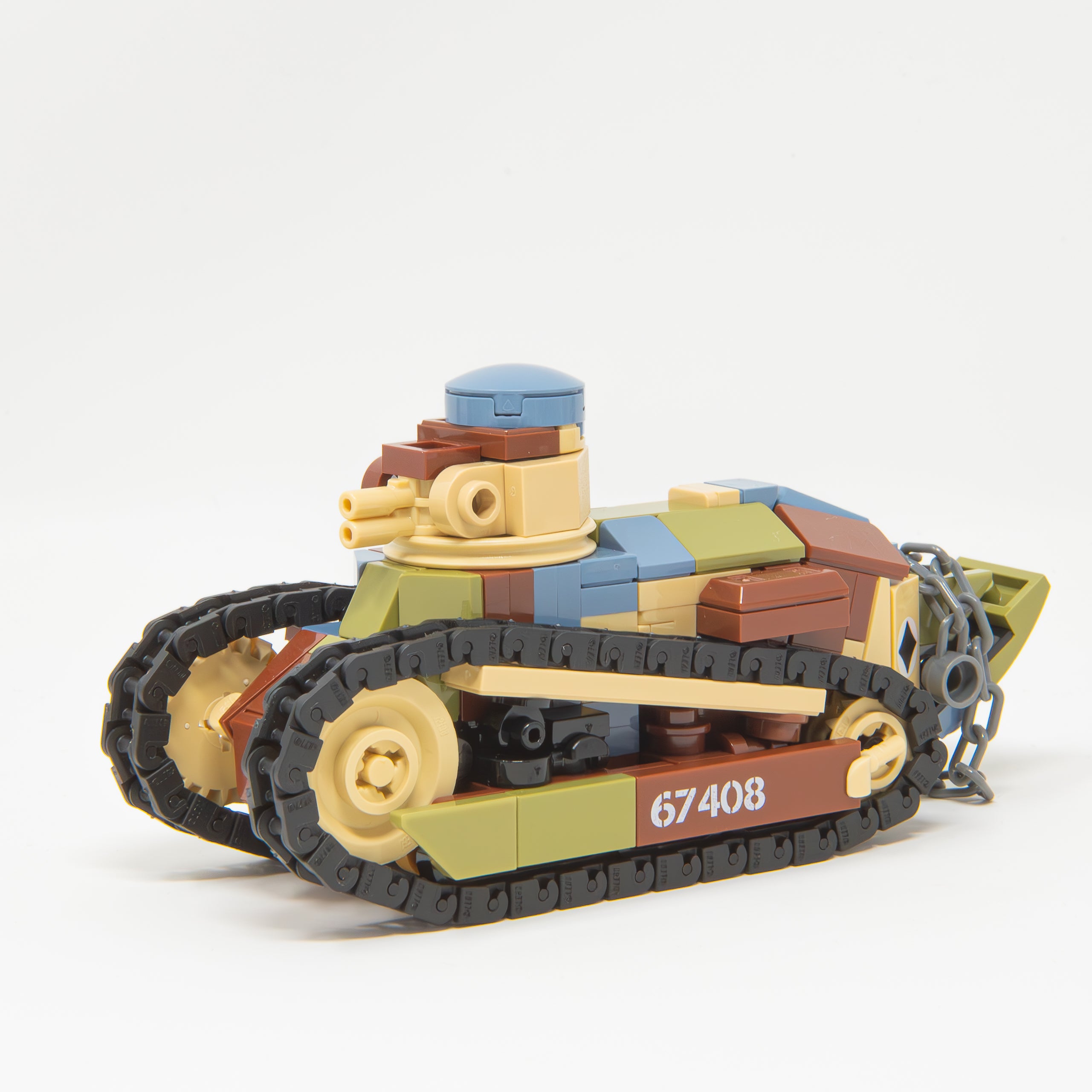 Renault FT-17 | 1:45 Scale. – Panzer Bricklabs