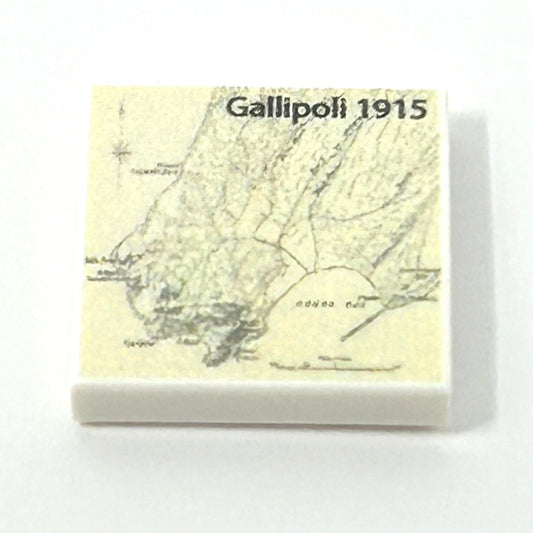 WW1 Map Gallipoli