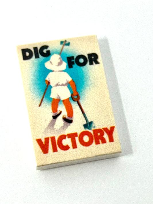 UK WW2 poster Dig for victory 21