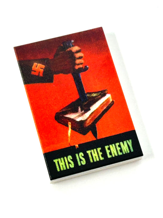 US WW2 poster This is the enemy! 22