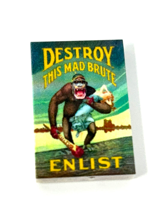 US ww1 poster Destroy this Mad Brute 118