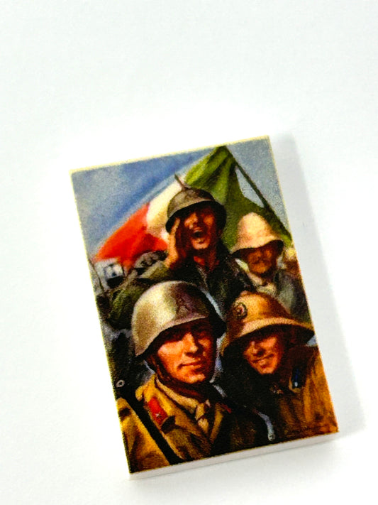 Italian ww2 poster Infantry       131