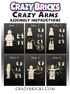 Crazy Arms - Original Pose | Crazy Bricks