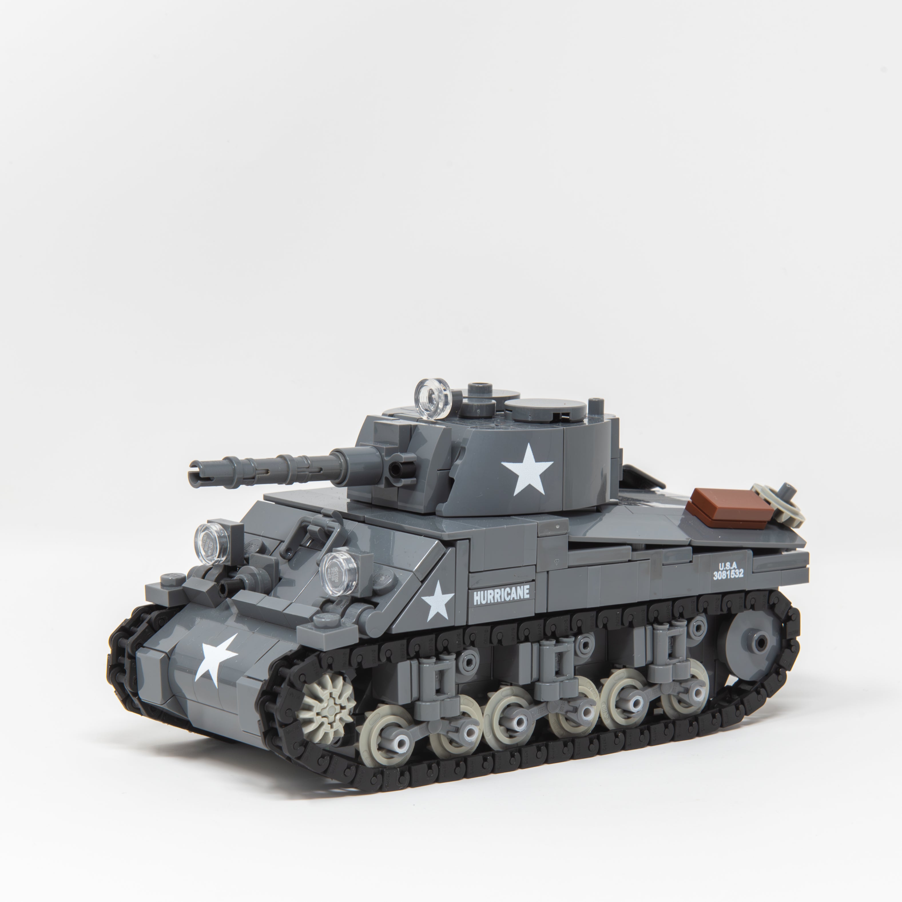 M4A3 Sherman | 1:45 Scale. – Panzer Bricklabs