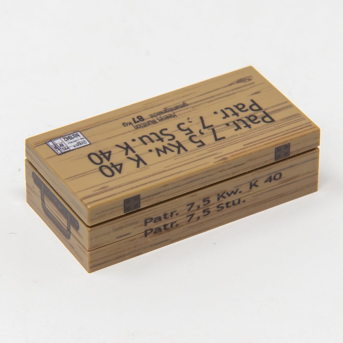 WW2 7.5cm KwK 40/StuK 40 Ammunition Crate V2