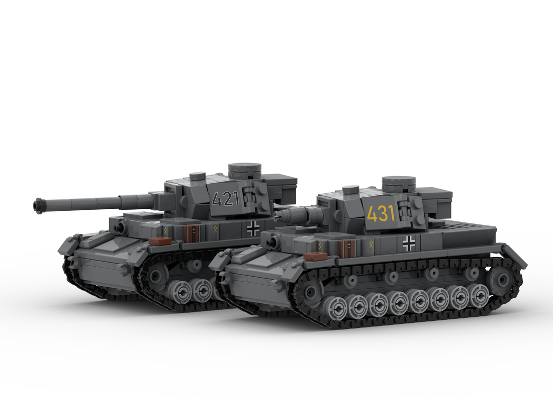 Panzer IV Ausf. F2 | 1:45 Scale. – Panzer Bricklabs