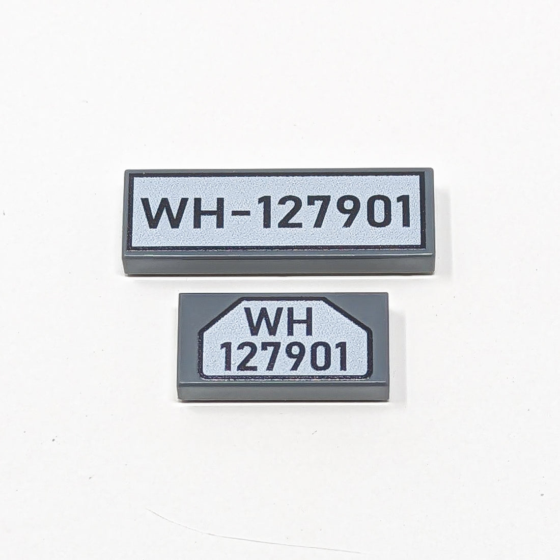Tile Set - Wehrmacht License Plates – Panzer Bricklabs