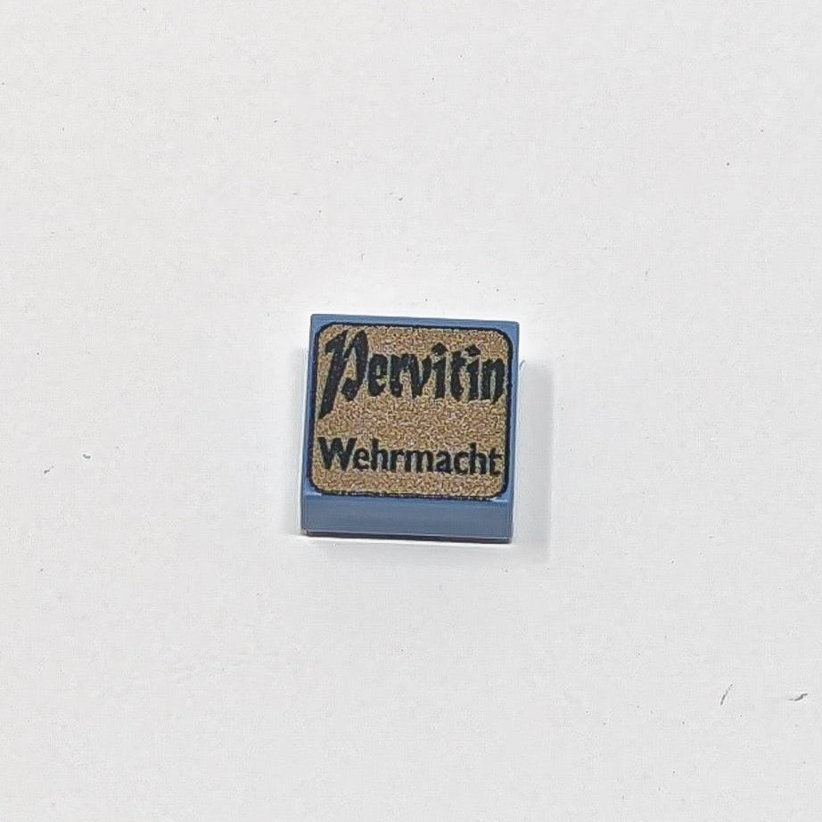 1x1 Tile - Wehrmacht Pervitin Tin