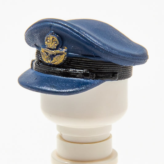 WWII British RAF Field Service Side Cap (Dark Blue) | Accessories Bricks | #15 - 02