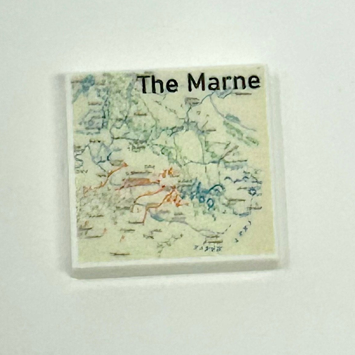 Small map of 'The Marne' on a white background