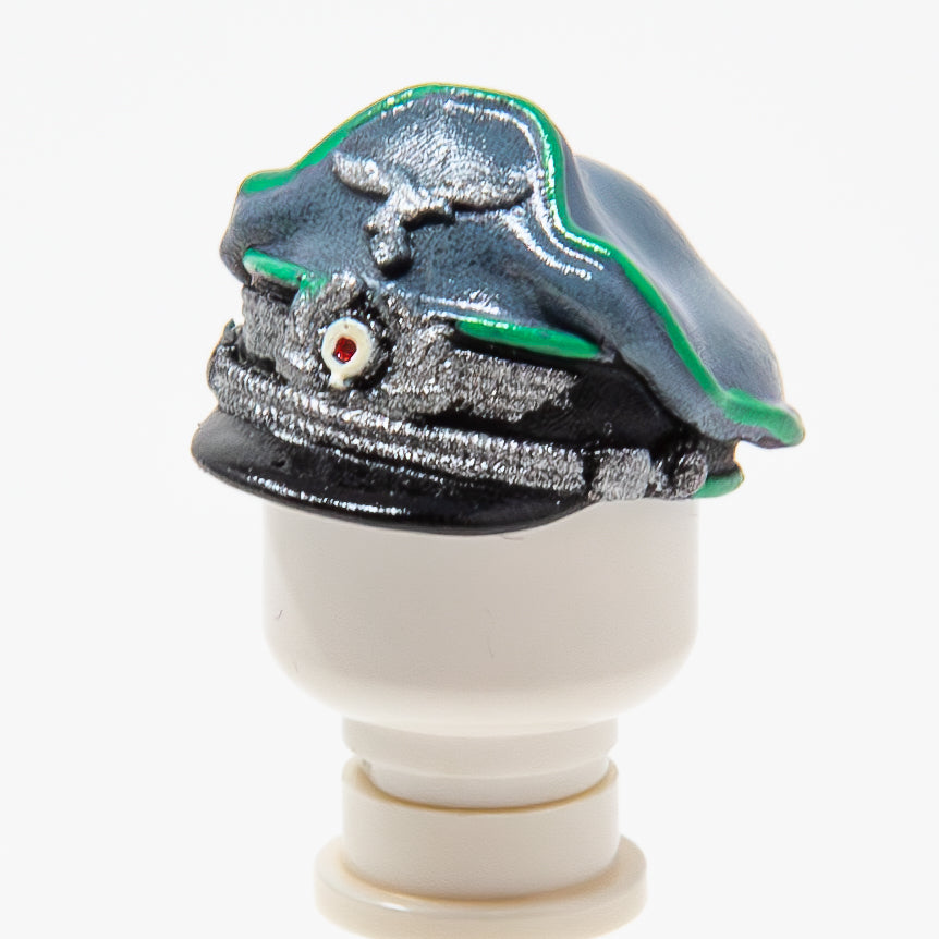 WWII German Crusher Cap - Name | Accessories Bricks | #04 - 07