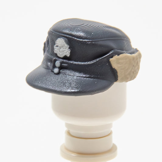 WWII German M43 Winter Cap - SS | Accessories Bricks | #03 - 09