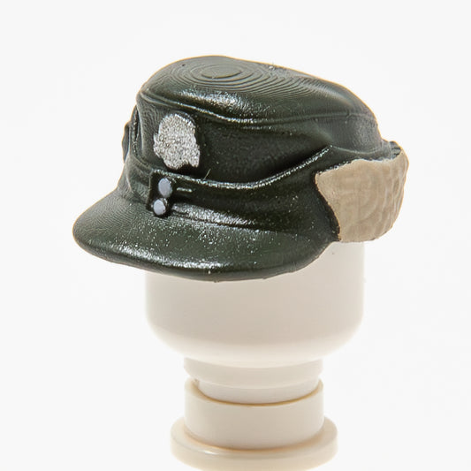 WWII German M43 Winter Cap - SS | Accessories Bricks | #03 - 16