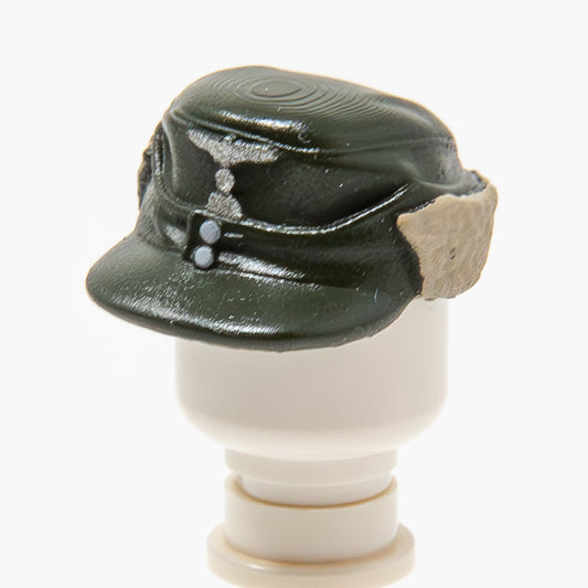 WWII German M43 Winter Cap - SS | Accessories Bricks | #03 - 29
