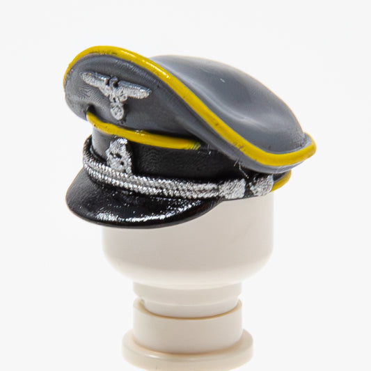 WWII German Officer Cap Yellow (DBG) - SS | Accessories Bricks | #06 - 02