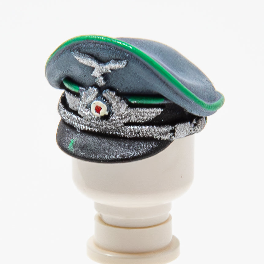 WWII German General Officer Cap - Name | Accessories Bricks | #06 - 08