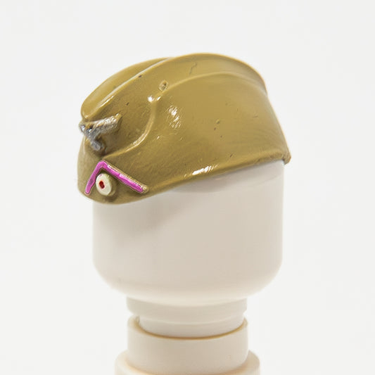 WWII German Panzer Side Cap Pink (Tan) - Heer | Accessories Bricks | #07 - 09