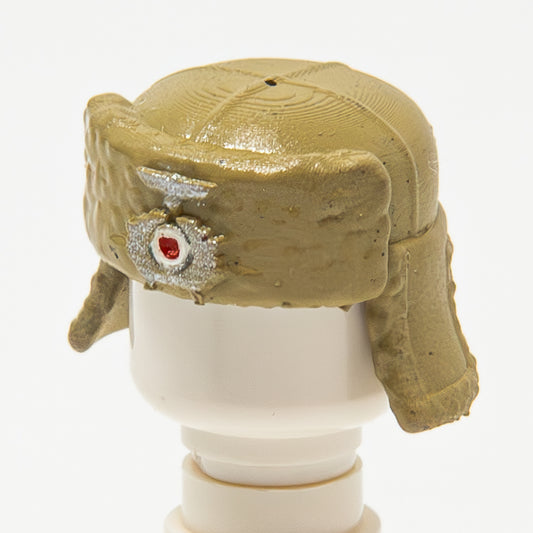 Ushanka with Flaps Down (Dark Tan) - Heer | Accessories Bricks | #11 - 10