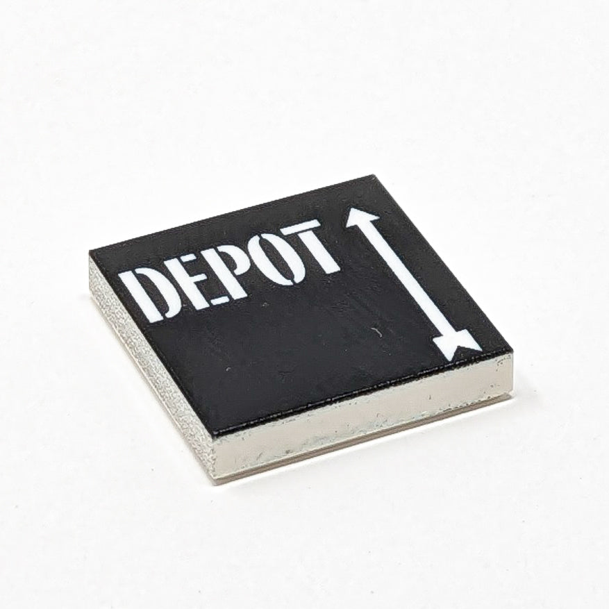 2x2 Tile - Allied Depot Sign