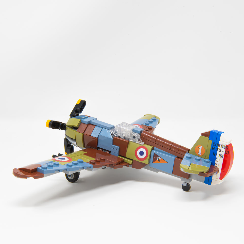Curtiss H75 - C1 | 1:45 Scale. – Panzer Bricklabs