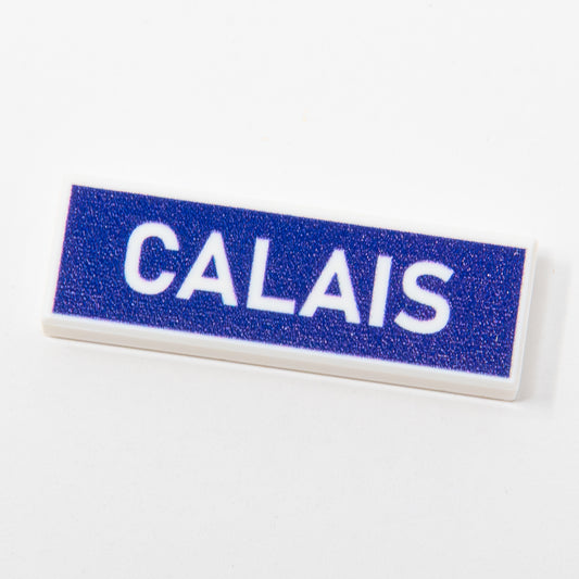 WW2 Calais Road Sign