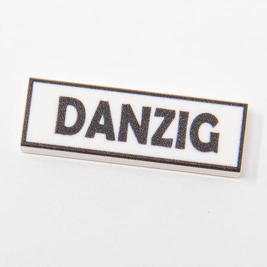 WW2 Danzig Road Sign