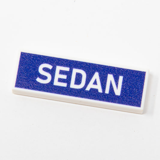 WW2 Sedan Road Sign